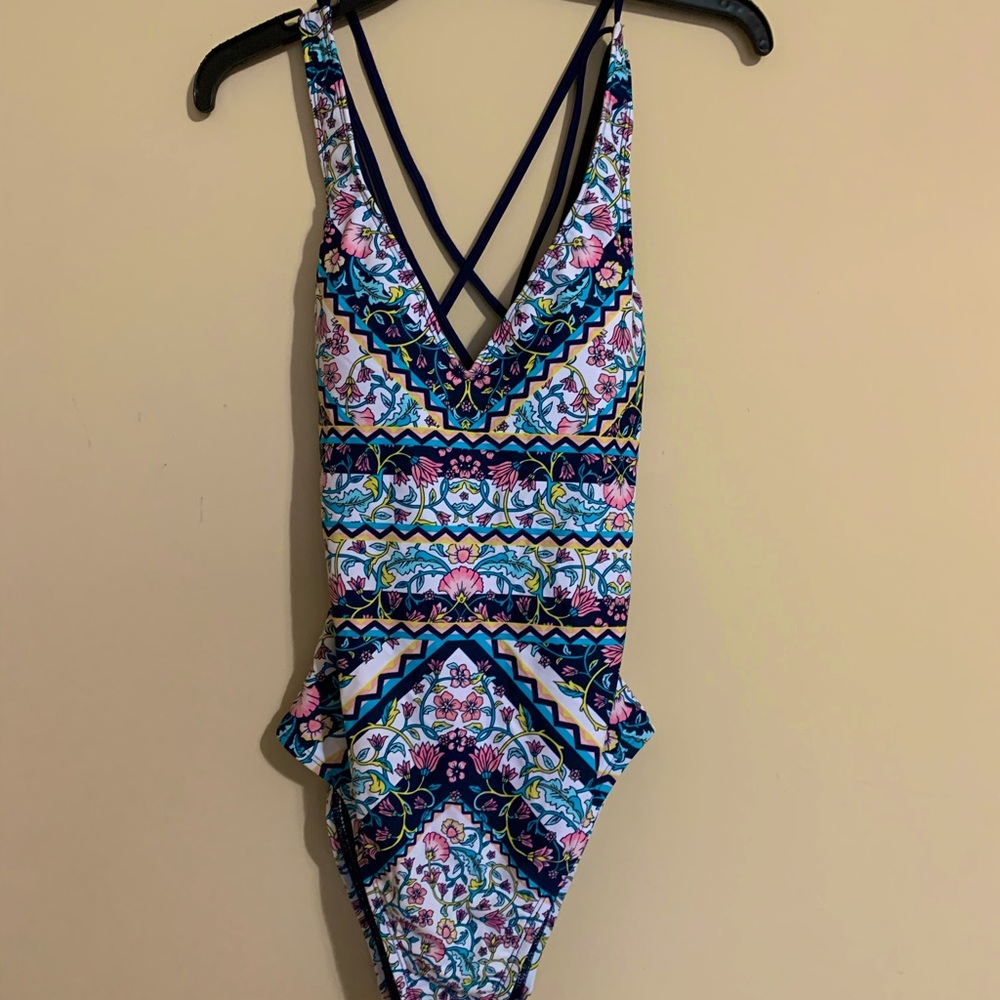 Colorful bathing suit